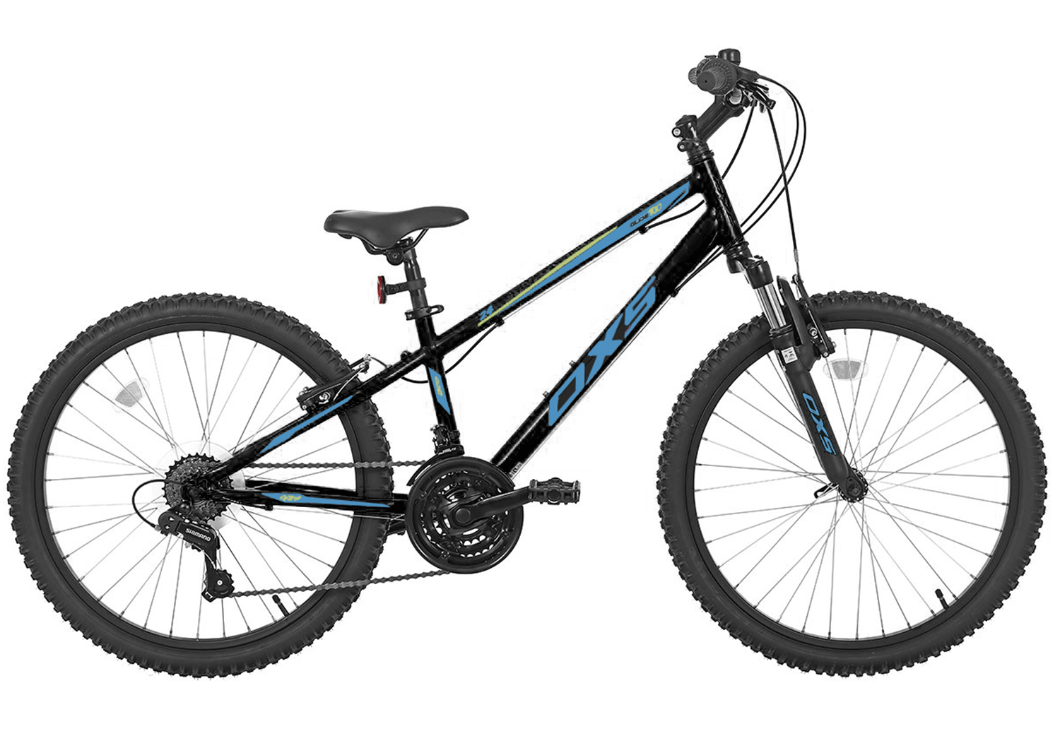 Bicicleta Aro 24 Oxs Glide 100 - Cinza