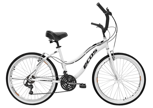 Bicicleta Amazonas Praiana Ecos Surf Alumínio Feminina 21v. Aro 26 Aero - 1088