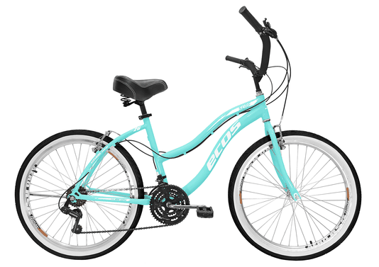 Bicicleta Amazonas Praiana Ecos Surf Alumínio Feminina 21v. Aro 26 Aero - 1088