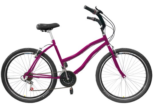 Bicicleta Amazonas Praiana Feminina 18v. Aro 26 Aero - 1369
