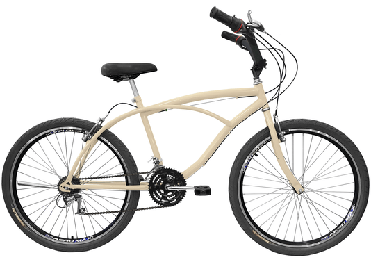 Bicicleta Amazonas Praiana Masculina 18v. Aro 26 Aero - 1370