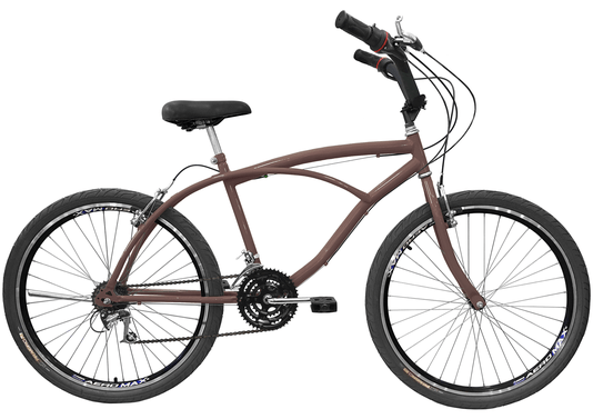 Bicicleta Amazonas Praiana Masculina 18v. Aro 26 Aero - 1370