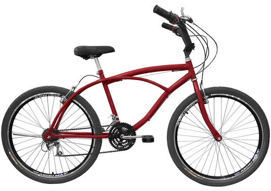 Bicicleta Amazonas Praiana Masculina 18v. Aro 26 Aero - 1370