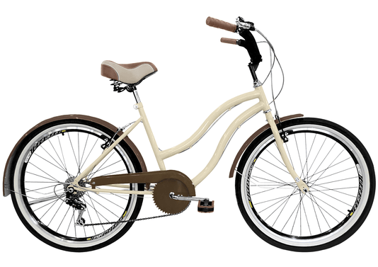 Bicicleta Amazonas Praiana Retro Feminina 6v. Aro 26 Aero - 1367