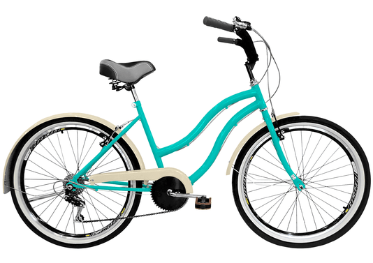 Bicicleta Amazonas Praiana Retro Feminina 6v. Aro 26 Aero - 1367