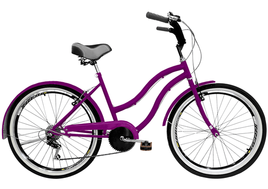 Bicicleta Amazonas Praiana Retro Feminina 6v. Aro 26 Aero - 1367