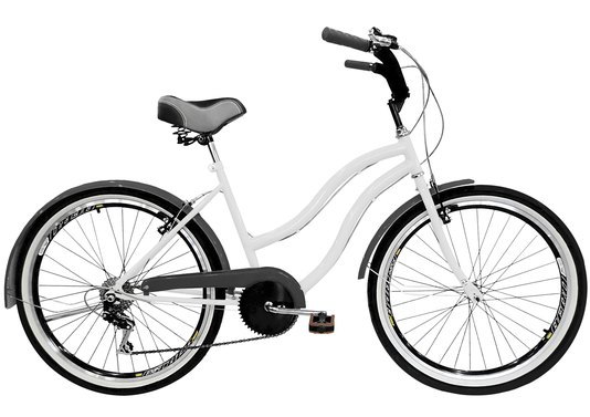 Bicicleta Amazonas Praiana Retro Feminina 6v. Aro 26 Aero - 1367