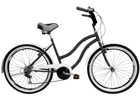 Bicicleta Amazonas Praiana Retro Feminina 6v. Aro 26 Aero - 1367