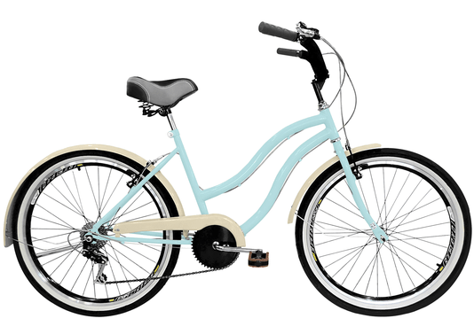 Bicicleta Amazonas Praiana Retro Feminina 6v. Aro 26 Aero - 1367