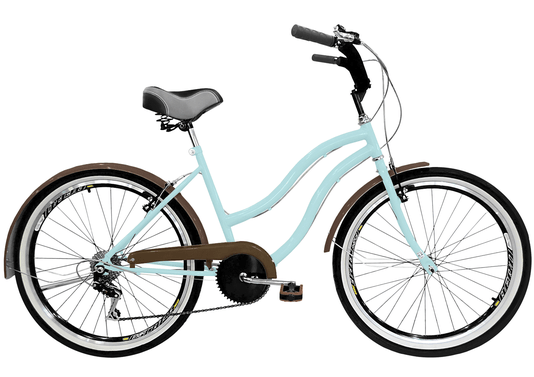 Bicicleta Amazonas Praiana Retro Feminina 6v. Aro 26 Aero - 1367