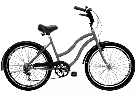 Bicicleta Amazonas Praiana Retro Feminina 6v. Aro 26 Aero - 1367
