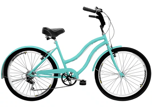 Bicicleta Amazonas Praiana Retro Feminina 6v. Aro 26 Aero - 1367