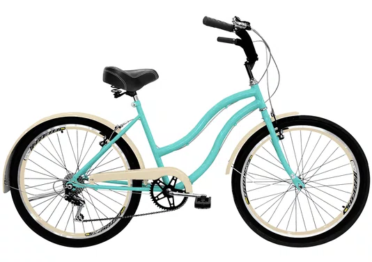 Bicicleta Amazonas Praiana Retro Feminina 6v. Aro 26 Aero - 1367