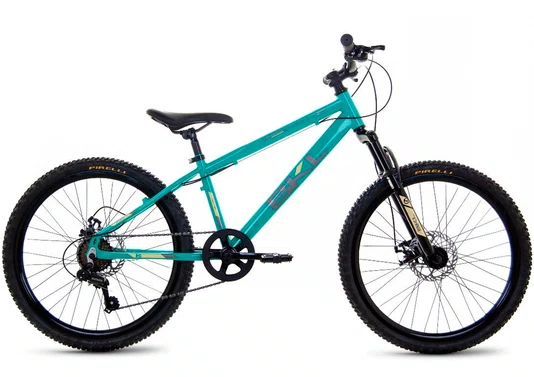 Bicicleta BKL Single 7v. Aro 24 Alumínio