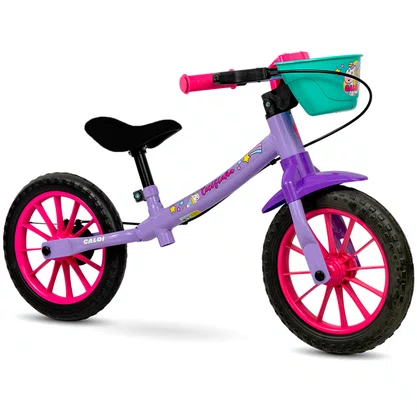 Bicicleta Caloi Balance Cecizinha Aro 12