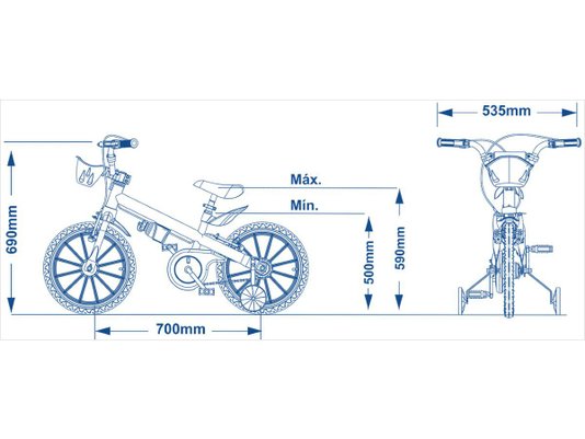 Bicicleta Nathor Apollo Aro 16