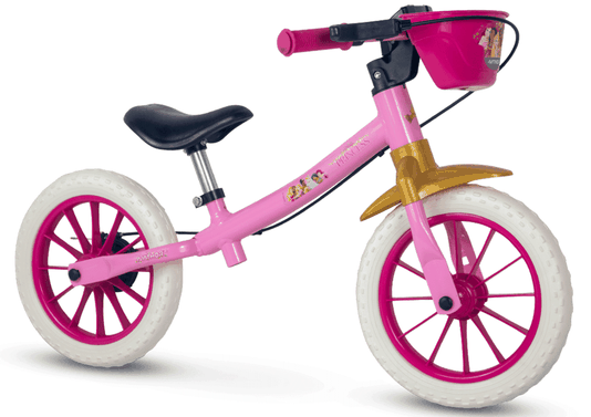 Bicicleta Nathor Balance Princesas Aro 12