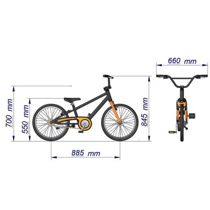 Bicicleta Nathor Bella Aro 20