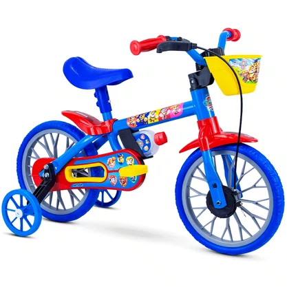 Bicicleta Nathor Patrulha Canina Aro 12