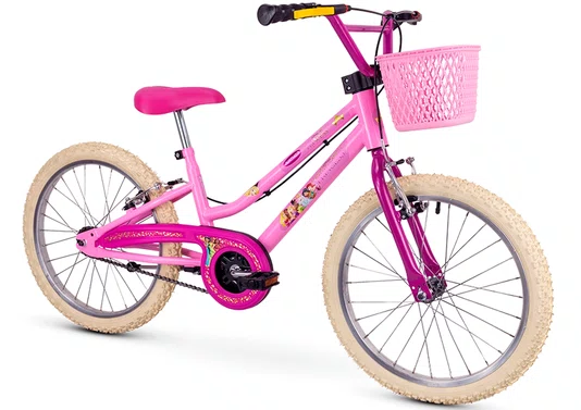 Bicicleta Nathor Princesas Aro 20