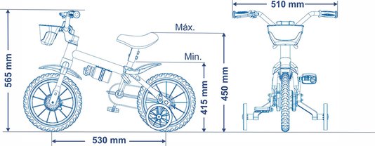 Bicicleta Nathor Violet Aro 12