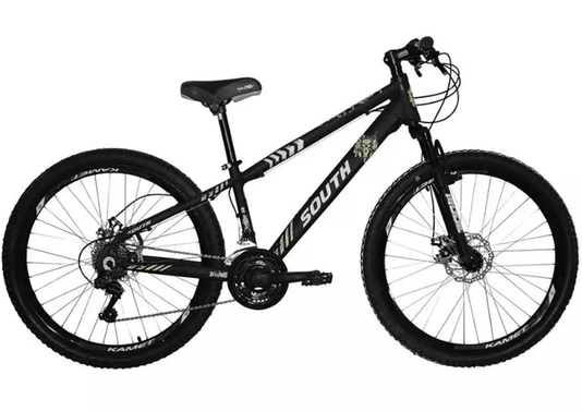 Bicicleta South Bike Freeride Aro 26 Susp. Dianteira 21 Marchas - Laranja