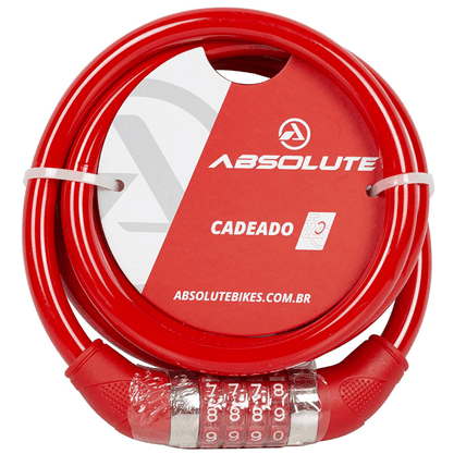Cadeado Absolute Segredo 1,85m x 12mm
