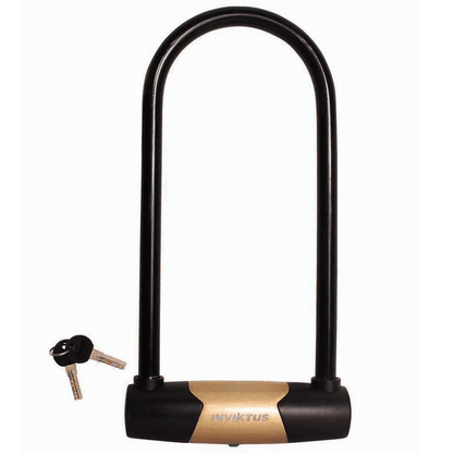 Cadeado Tipo U 170mm x 320mm em Aço Inviktus