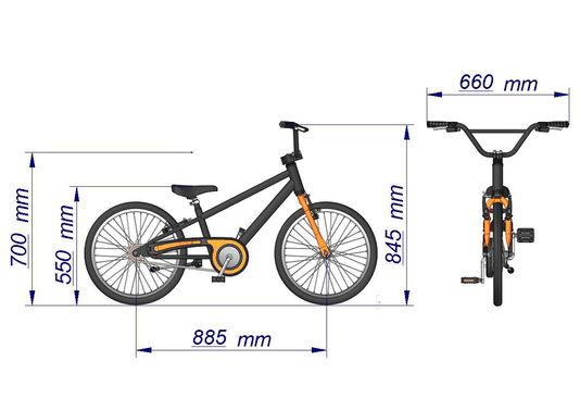 Bicicleta Nathor Bolt Aro 20