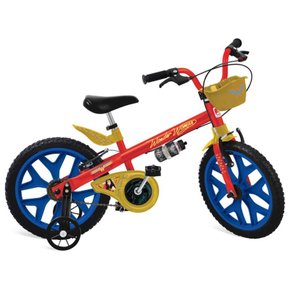 Bicicleta Bandeirante Mulher Maravilha Aro 16