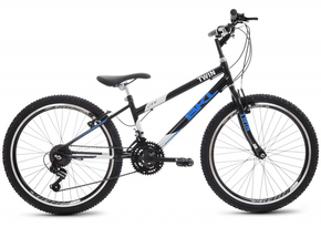 Bicicleta BKL Twin 21v. Aro 24