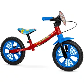Bicicleta Nathor Balance Homem Aranha Aro 12