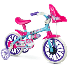 Bicicleta Nathor Barbie Aro 12