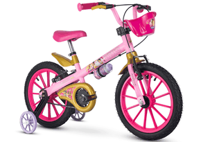 Bicicleta Nathor Princesas Aro 16
