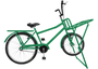 Bicicleta Amazonas Carga Dupla Aros 20/26