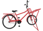 Bicicleta Amazonas Carga Dupla Aros 20/26