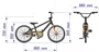 Bicicleta Nathor Homem Aranha Aro 20