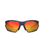 Óculos de Sol HB Rush Clip On Matte Navy Multi Red